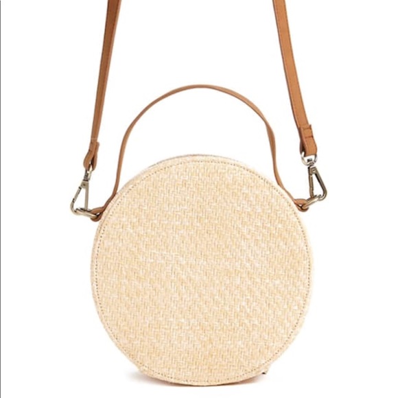Forever 21 straw crossbody bag Clearance